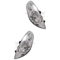 Scheinwerfer Set Links & Rechts H1/H7/H7 Mit Abbiegelicht FüR Renault Master Iii