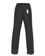 NWT ISAIA Napoli PANTS dress grey Loro Piana wool silk trousers luxury Ita 50