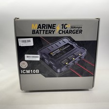 Read Desc Marine Battery Charger 12v 3 Bank 10 Amp Battery Charger Icm10b