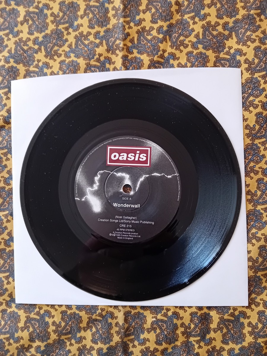 Oasis - Wonderwall 7 vinyl orginal UK Creation Records 1995 | eBay UK