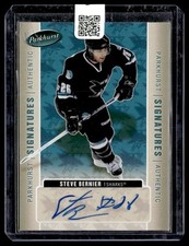 2005-06 Parkhurst Signatures Steve Bernier Auto San Jose Sharks #SB