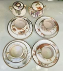 Antique Kutani Japanese Porcelain Tea Set 16 pcs Colectables