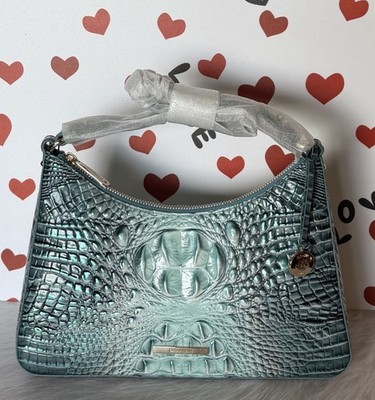 Gorgeous Brahmin Esme in Spearmint Ombré Shoulder Bag NWT PERFECT EYE ON FRONT