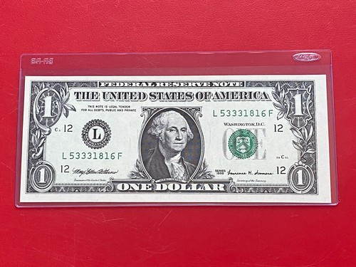 1999 $1 Dollar Bill FRN, ( San Francisco L ) UNCIRCULATED BANKNOTE. - Picture 2 of 3