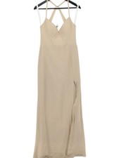 Azazie Maxi Dress UK10 in Tan