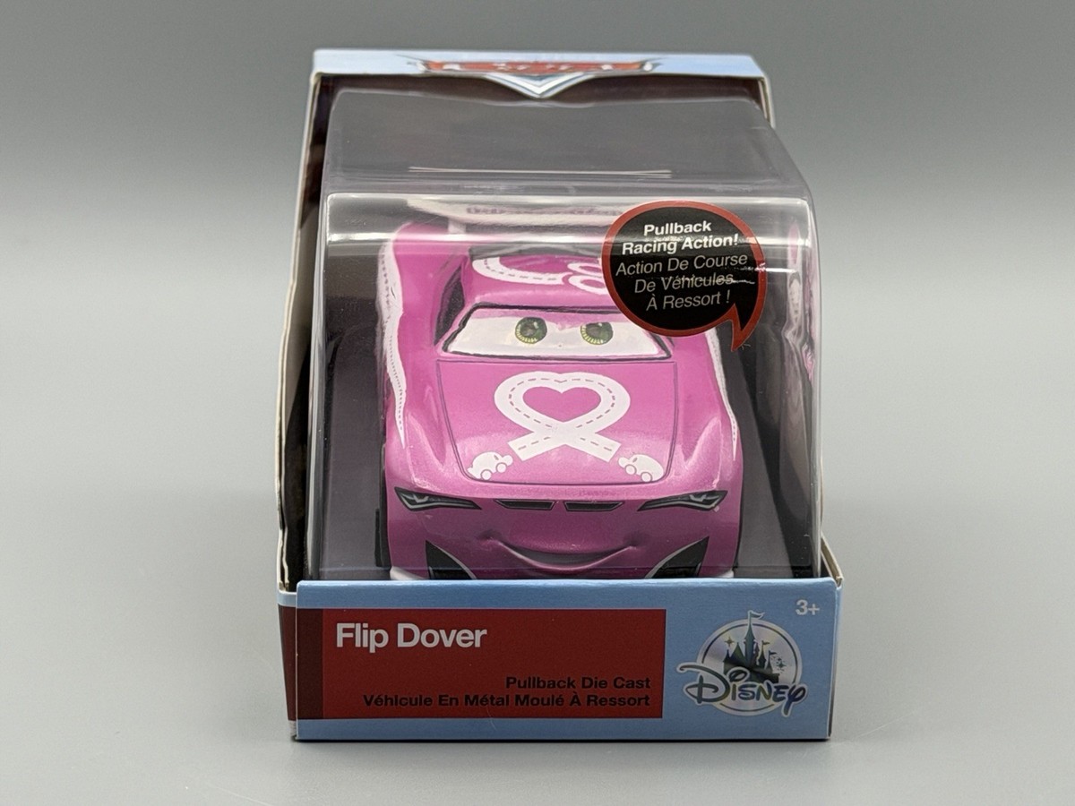 NO213  ラブリーピンク❤︎ドライとプリザのプリンセスガーランド❁*。 Disney Cars 3 Flip Dover Pullback Die Cast Collectors Stunt Racer