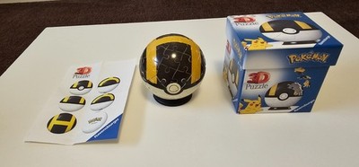 Pokemon Ultra Ball 3D Puzzle - Gebr. mit OVP & Anleitung