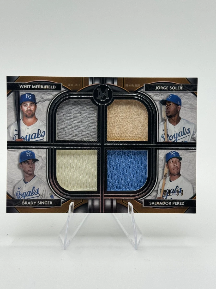Salvador Perez Baseball Serial Numbered Sports Trading Cards