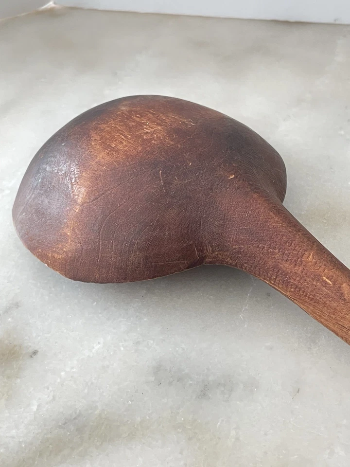 Primitive Wooden Kitchen Utensils Set of 2 Handmade Spoons,Pedestal, Spatula - Image 3 of 4