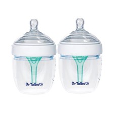Silicone Anti-Colic Bottles - 2-Pack -Sterilizing Baby Bottles for Newborns...