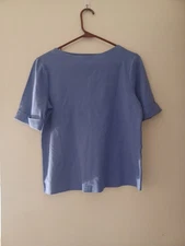 Appleseed's Women's  Lavender Boxy Cut Size Small