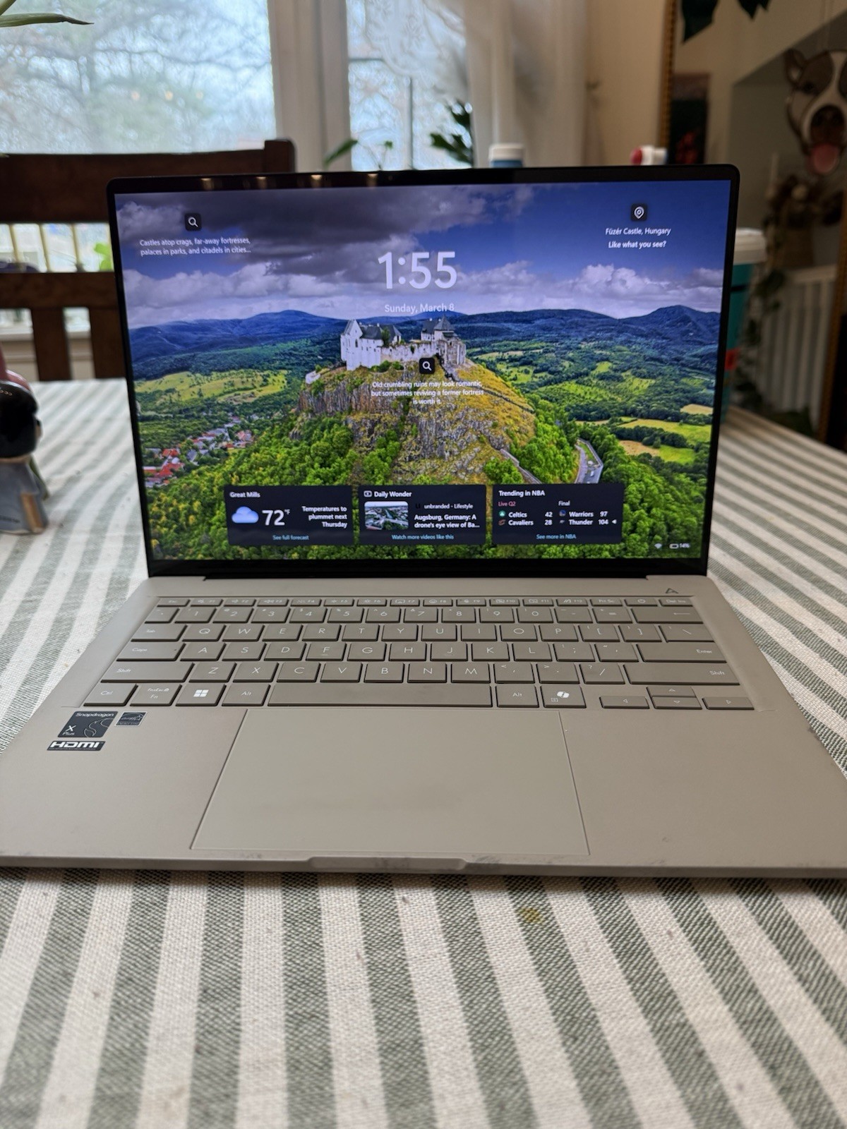 ASUS Zenbook, 14-Inch Laptop, with Qualcom Snapdragon X Plus, Windows 11 Home