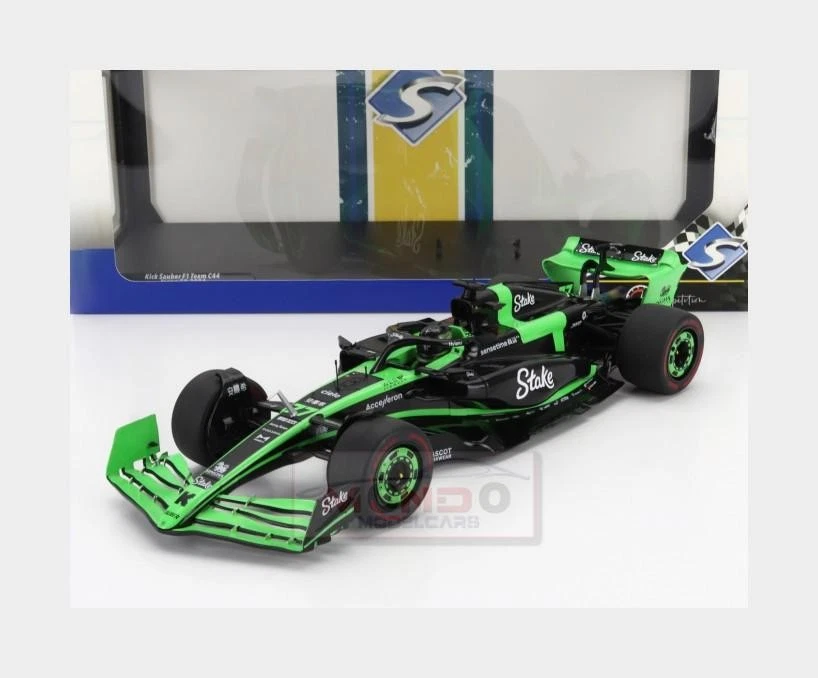 Kick Sauber F1 team C44 Z. Guanyu GP Las Vegas 2024 1/18 solido S1814103 - Collection Kick Sauber F1 team C44 Z. Guanyu GP Las Vegas 2024 1/18 solido S1814103 - Collection