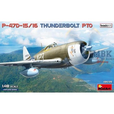 MINIART MA48039 Republic P-47D-15/16 Thunderbolt PTO - Basic Kit