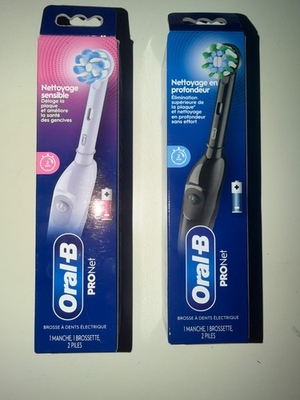 #ad Oral B Pro Clean Power Toothbrush Deep Clean available in Black White Color C $16.00