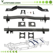 Front&Rear Tank Support&Upper Shock Mount Crossmember For 99-06Chevy Silverado