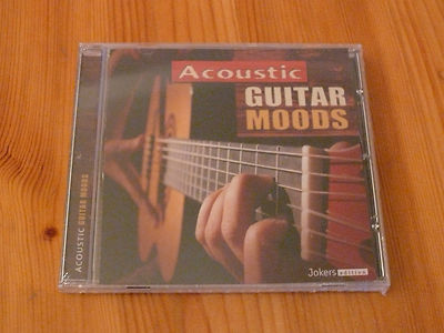 CD Acoustic Guitar Moods, 16 Titel, neu, OVP