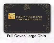 Follow your dreams | Credit Card Cover | Credit Card Skin | Credit Card Sticker