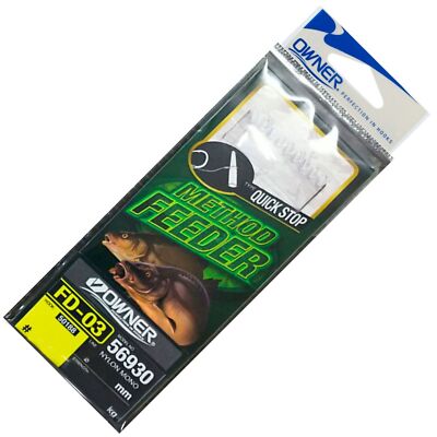 Owner Method Stipphaken mit Quick Stop o. Widerhaken - Feederhaken, Vorfachhaken