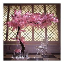 Cherry Blossom Tree, Artificial Cherry Blossom Trees with LED Warm White Ligh...