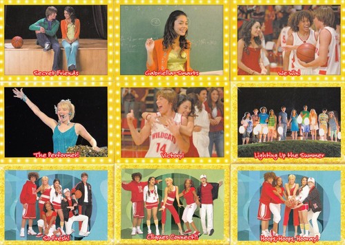 HIGH SCHOOL MUSICAL 2007 TOPPS PARTIAL STICKER CARD SET 27/30 TV - Picture 2 of 2