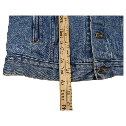 Vintage MTV Music Television Denim Jean Jacket Size M/L Rare Retro - Picture 9 of 11