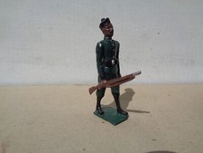 Britains Indian Army 1900 10th Gurkhas well done repainted 54mm lead soldier, TD