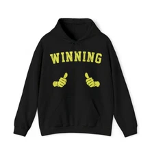Winning Graphic Hoodie, Sizes S-5XL