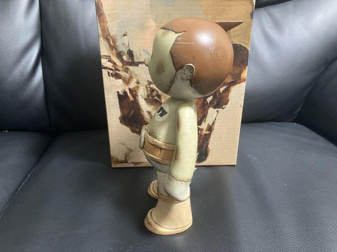 threeA Ashtro Lad SLEEPY 77 Designer Toy Figure W/BOX F/S