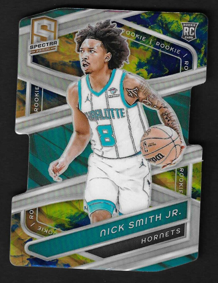 2023-24 Spectra Nick Smith Jr Universal Diecut 4/8 RC #141