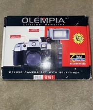 Olempia Big Royal View NK2121 Deluxe 35mm Film Camera Set w/ Self Timer f4.5