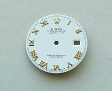 ROLEX Quadrante Dial Bianco Romani per Datejust acciaio (uomo)