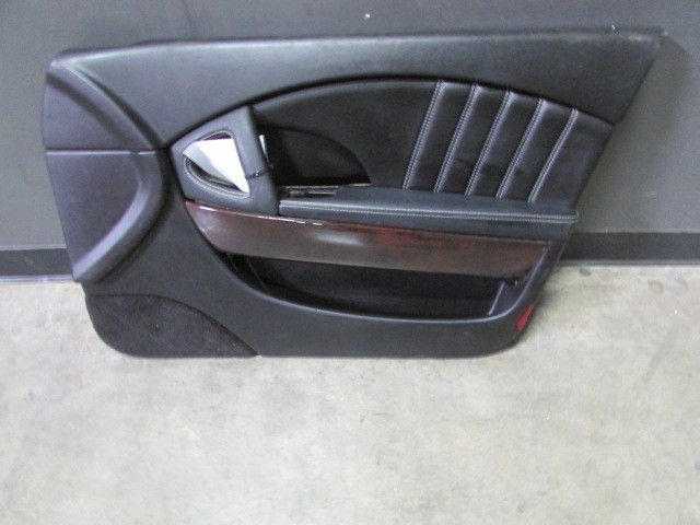 Maserati Quattrioirte, RH, Right Front Door Trim Panel, Black, Used