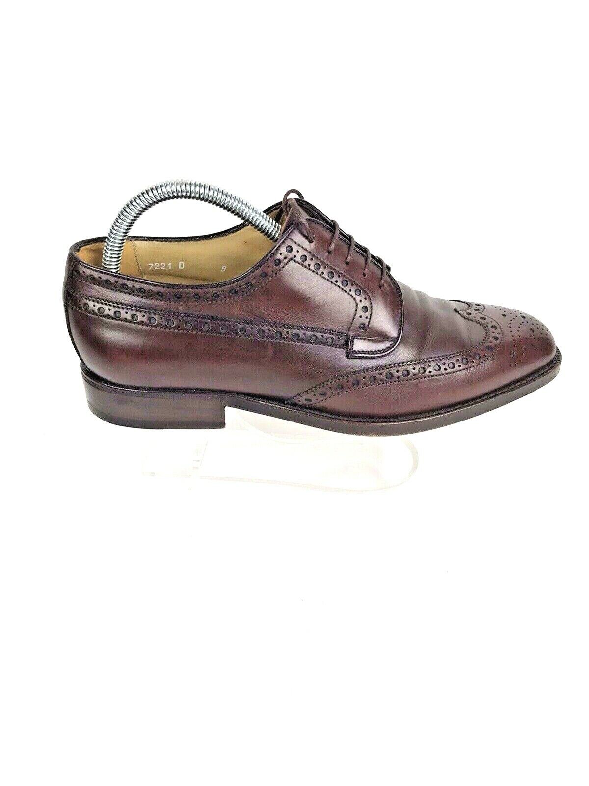 Italian Premier By Nordstrom Mens Brogued Cordovan Wingtips Manufacturer direct delivery 4 years warranty Col