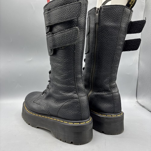 Doc's Dr. Martens Womens JAGGER Double Sole Quad Platform Boots Size US 10 VTG - Picture 3 of 15