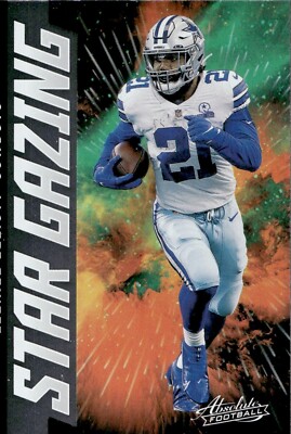 Ezekiel Elliott - 2021 Panini Absolute Football - Star Gazing #SG8
