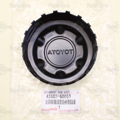 New OEM Toyota LAND CRUISER Rear Wheel Hub Cap Ornament Sub