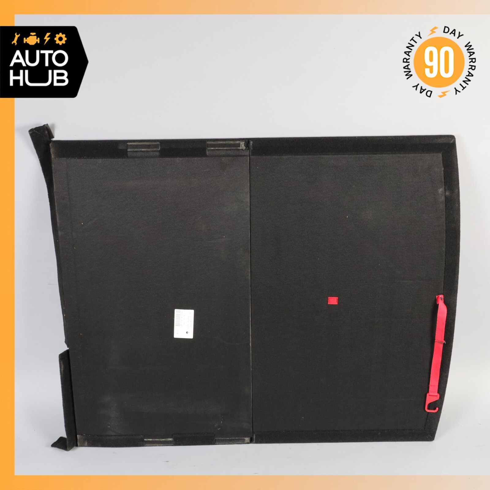 17-22 Maserati Levante S M161 Rear Trunk Floor Carpet Cover Panel Black OEM 26k