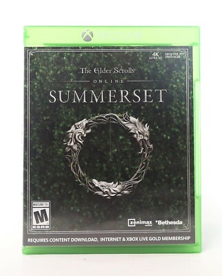Bethesda The Elder Scrolls Online Summerset Video Game for Xbox One ...