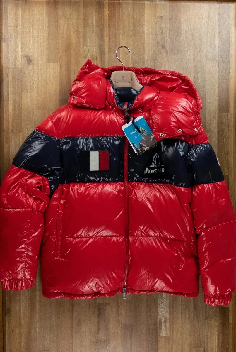 MONCLER ダウンマフラー 赤 New Moncler Womens Chouelle Down Jacket Red Size 1 (S-M) | eBay