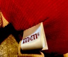Mix Lot Of 2 M&M 12” Chocolate Red Plush Chenille Fabric Stuffed Toy / Red Mug — photo 7