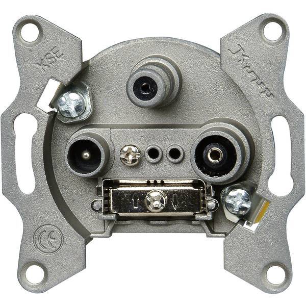 Kopp 1 pezzo frutto presa tv-radio-sat grigio 916400181