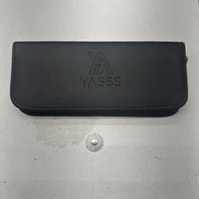 YASSS Black Hair Cutting Scissor Case