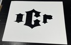 Insane Clown Posse - Icp Pumpkin Craving Stencil 11x8.5" twiztid juggalo i.c.p.