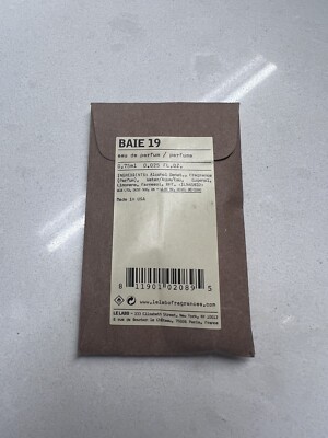 Le Labo BAIE 19 0.75ml/0.025oz SEALED. Brand New. Fresh!