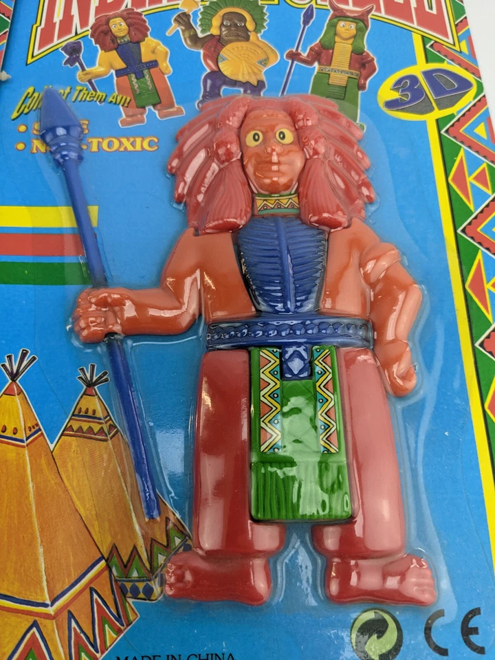 Lot of 9 Indian Aztec Mayan Chief Shaman Guard Warrior 3D Puzzle school project - Image 4 of 4