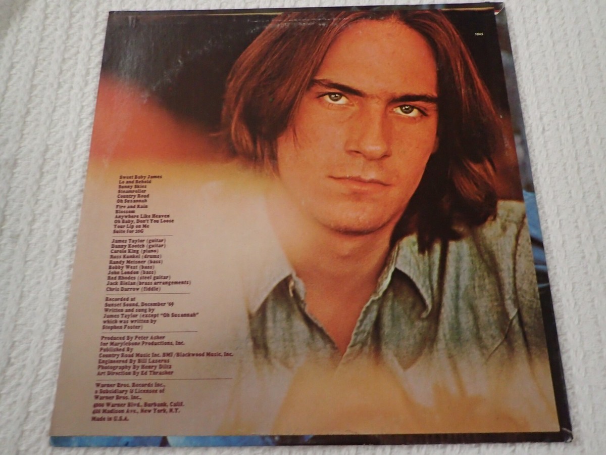 James Taylor: Sweet Baby James - 1970 Warner Bros Records 1843
