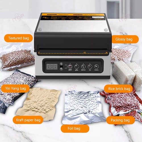 Chamber Vacuum Sealers Packaging Machine Sealable Length 24.5cm Fit most bags - Picture 10 of 12