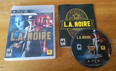 Jeu PS3 L.A. Noire - PlayStation 3 - PEGI 18 - Occasion état Correct