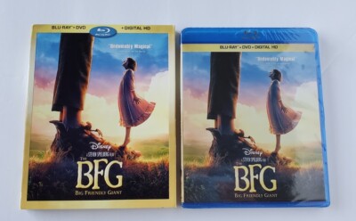 Disney The BFG Blu-ray + DVD New in Plastic with sleeve - Fast shipping
